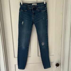 Universal Thread Blue Skinny Jeans with Stretch